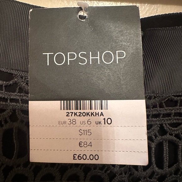 Topshop Green Lace Pencil Skirt - Picture 8 of 8